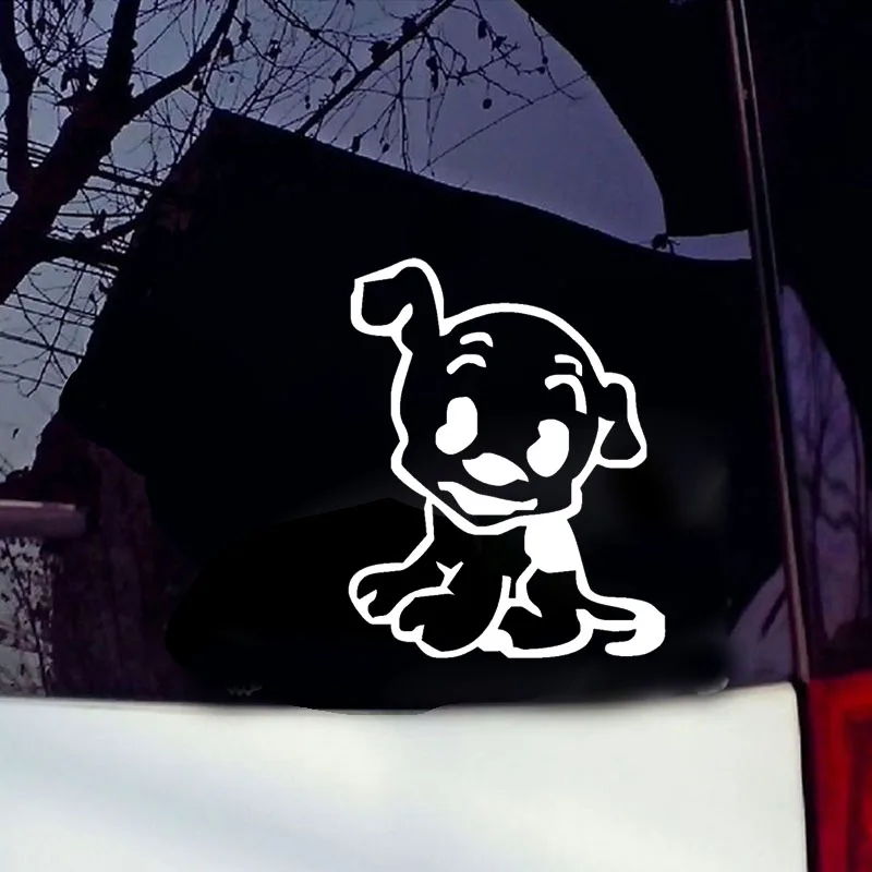 YJZT 11.2CM*14CM Fashion Funny Cute Puppy Dog JDM Car Stickers Windshield Decorative Black/Silver C2-3098
YJZT 11.2CM*14CM Fashion Funny Cute Puppy Dog JDM Car Stickers Windshield Decorative Black/Silver C2-3098