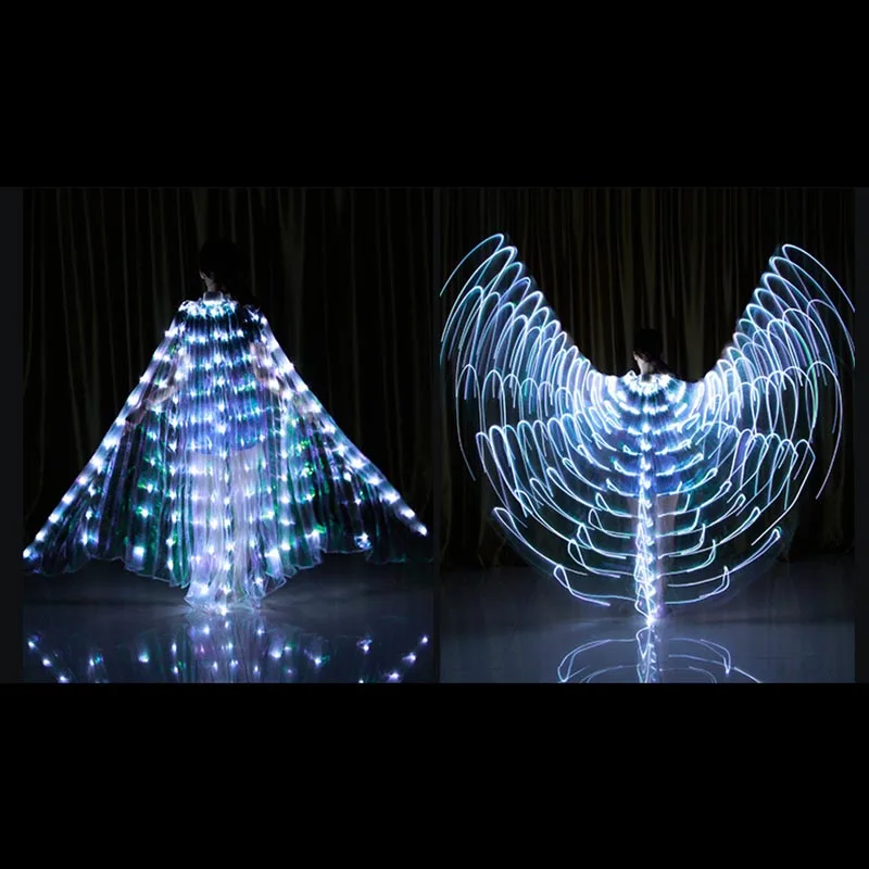 'The Best' Dance LED Wings Light Up Halloween Costumes Stage Performance Clothing for Adult 889 
'The Best' Dance LED Wings Light Up Halloween Costumes Stage Performance Clothing for Adult 889