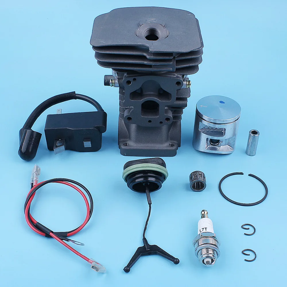 41mm Cylinder Piston Nikasil Ignition Coil Module Bearing Kit For Husqvarna 135 140 135e 140e Chainsaw Gas Fuel Cap Needle Cage
41mm Cylinder Piston Nikasil Ignition Coil Module Bearing Kit For Husqvarna 135 140 135e 140e Chainsaw Gas Fuel Cap Needle Cage