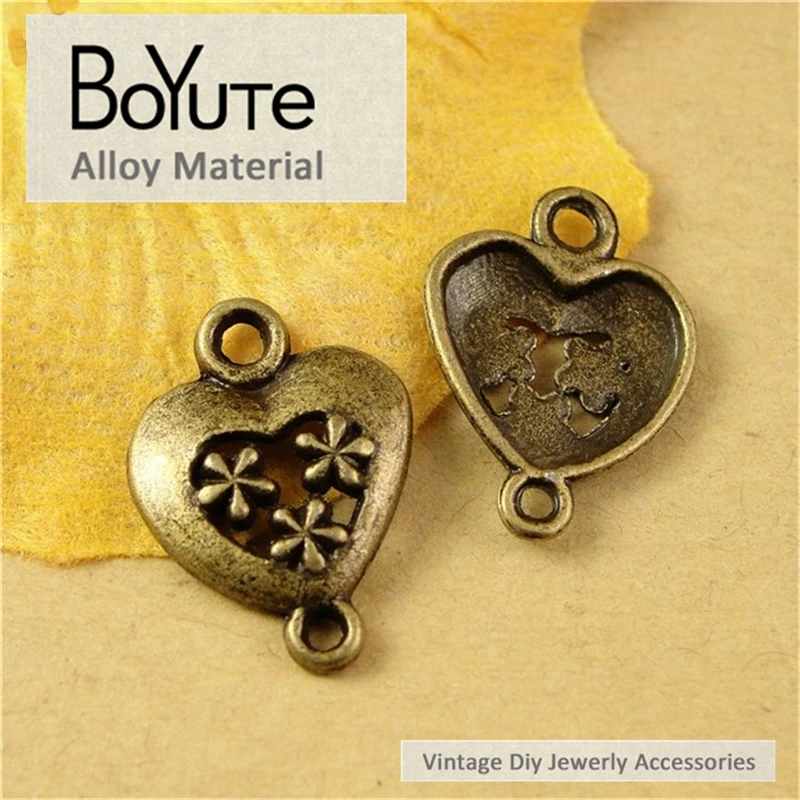 BoYuTe (100 шт./лот) 18*14 мм античная бронза Diy ювелирные аксессуары Оптовая продажа винтажный цинковый сплав сердце разъем
BoYuTe (100 шт./лот) 18*14 мм античная бронза Diy ювелирные аксессуары Оптовая продажа винтажный цинковый сплав сердце разъем