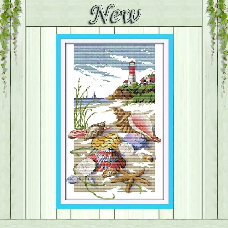 Sailing shell light tower seaside diy painting counted print on canvas Cross Stitch kits DMC 11CT 14CT needlework Sets embroider
Sailing shell light tower seaside diy painting counted print on canvas Cross Stitch kits DMC 11CT 14CT needlework Sets embroider