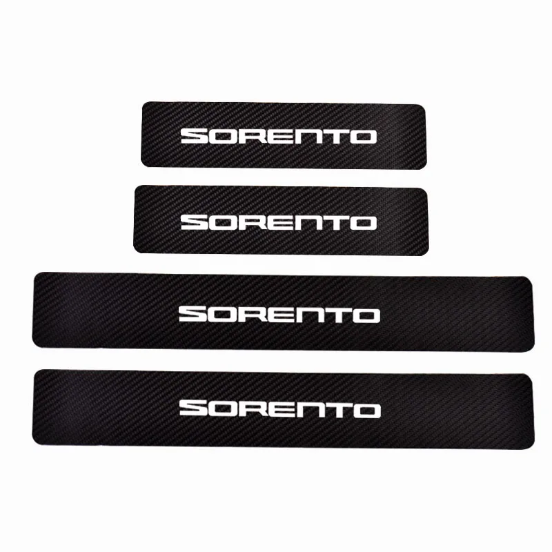For Kia Sorento 4Pcs Carbon Fiber Pu leather Car Door Threshold Plate For Kia Sorento Car-Styling
For Kia Sorento 4Pcs Carbon Fiber Pu leather Car Door Threshold Plate For Kia Sorento Car-Styling