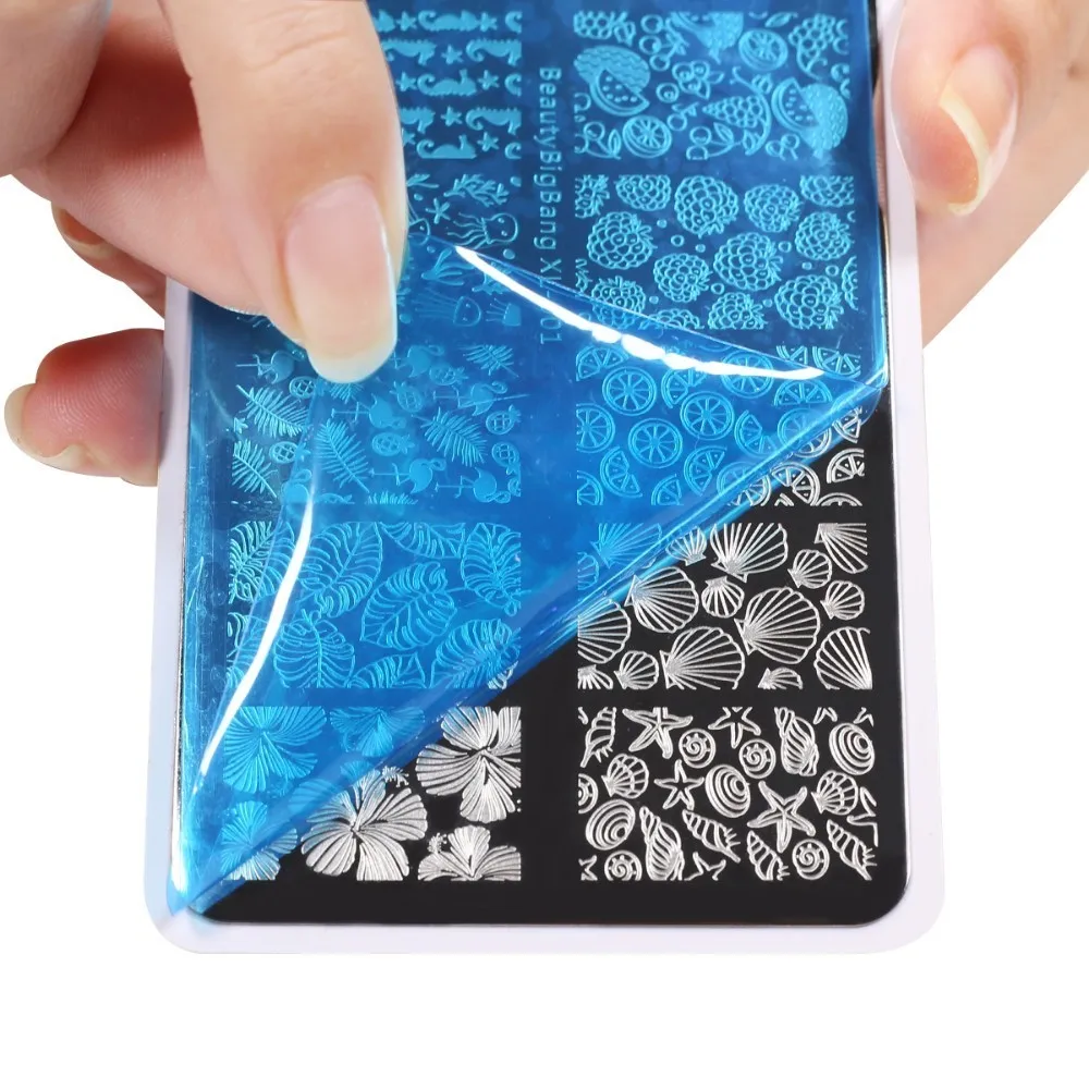 BeautyBigBang 6*12cm Nail Art Stamper Summer Flower Geometry Stainless Steel Nail Template Manicure Stencil Sliders Nail Plate
BeautyBigBang 6*12cm Nail Art Stamper Summer Flower Geometry Stainless Steel Nail Template Manicure Stencil Sliders Nail Plate
