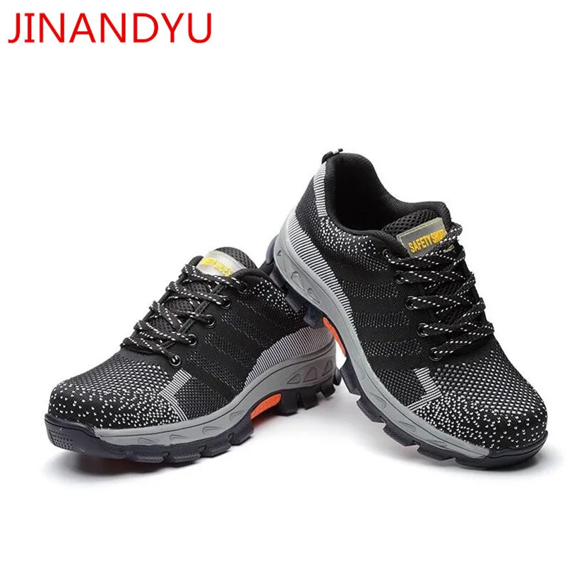 2019 Men's Breathable Safety Shoes Steel Toe Lightweight Summer Autumn Anti-smashing Piercing Work Shoes Men Mesh Sneakers 35-46
2019 Men's Breathable Safety Shoes Steel Toe Lightweight Summer Autumn Anti-smashing Piercing Work Shoes Men Mesh Sneakers 35-46