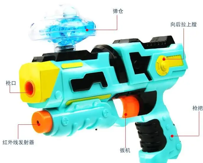 Акция 2015 игрушечный пистолет водяной для пейнтбола инфракрасный стрельбы
