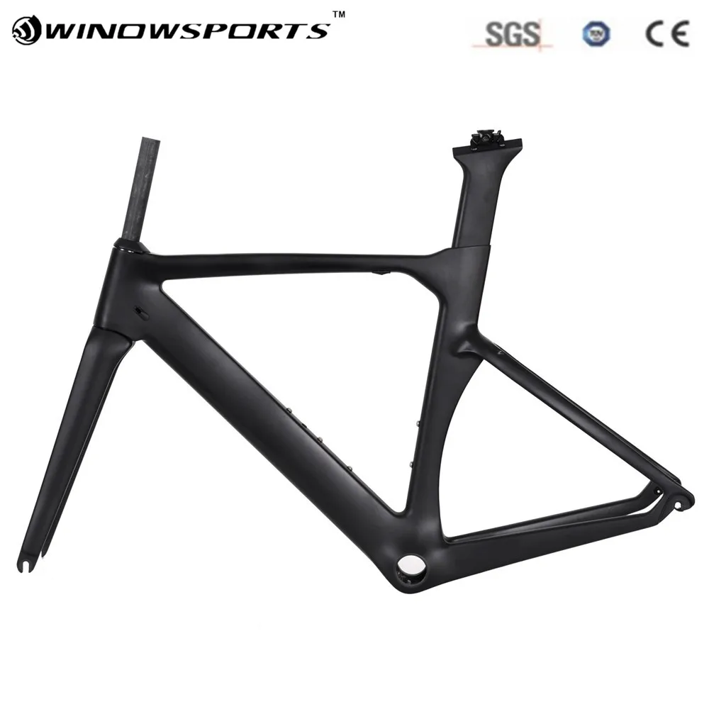 Aero Carbon Road Frameset Carbon Road Bike Frame+Fork+Seatpost BB386 UD Aero Carbon bicycle Frameset
Aero Carbon Road Frameset Carbon Road Bike Frame+Fork+Seatpost BB386 UD Aero Carbon bicycle Frameset