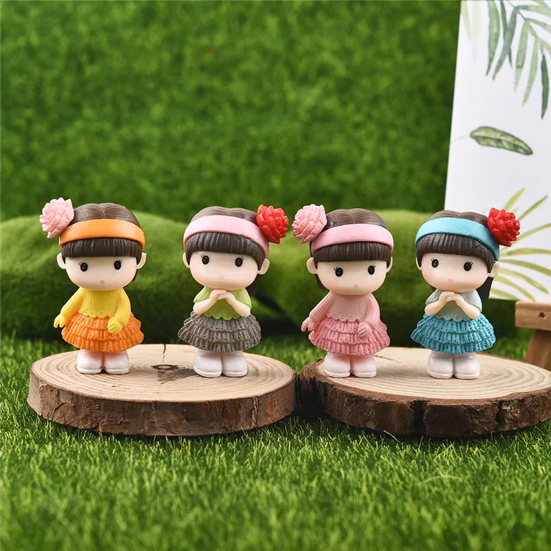 4PCS/Set Pretty Pure Girl Miniature Figurine Bonsai Decorative Mini Fairy Garden People Statue Moss Ornaments Resin Craft
4PCS/Set Pretty Pure Girl Miniature Figurine Bonsai Decorative Mini Fairy Garden People Statue Moss Ornaments Resin Craft