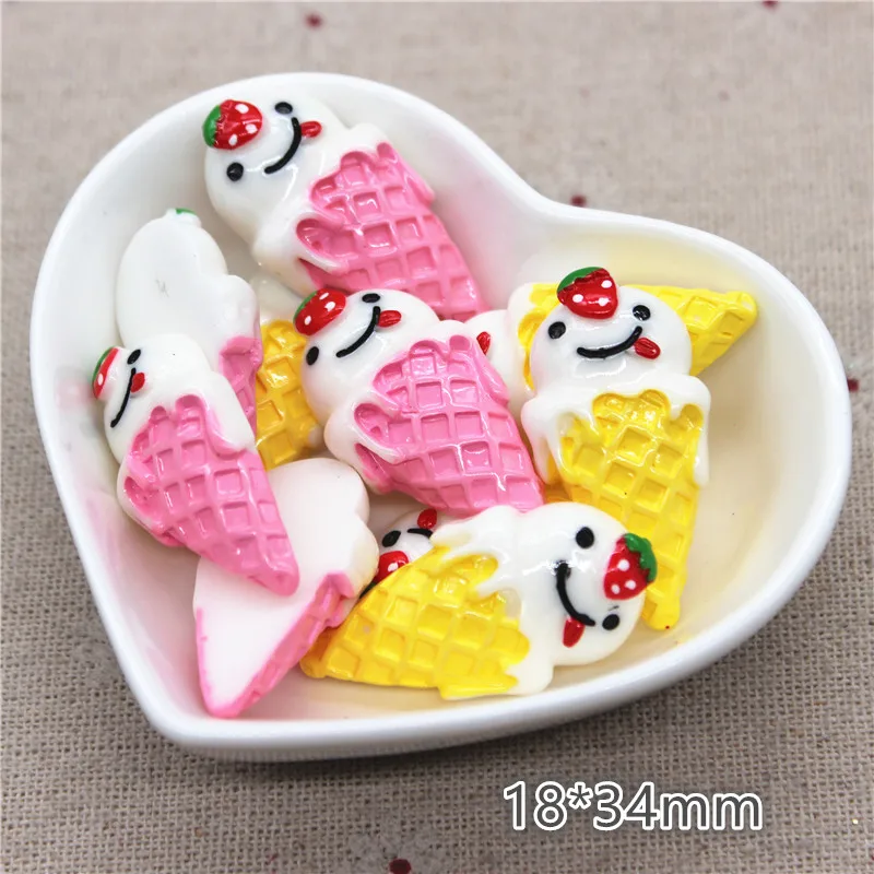 10pcs 18*34mm Mix Colors Kawaii Resin Strawberry Ice Cream Simulation Miniature Food Art DIY Craft Decoration Accessories
10pcs 18*34mm Mix Colors Kawaii Resin Strawberry Ice Cream Simulation Miniature Food Art DIY Craft Decoration Accessories
