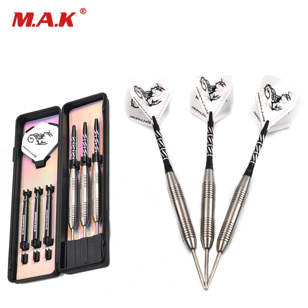 3 Style Stainless Steel Tip and Marked Aluminum Shaft Darts with White Scorpion Dart Flight
3 Style Stainless Steel Tip and Marked Aluminum Shaft Darts with White Scorpion Dart Flight