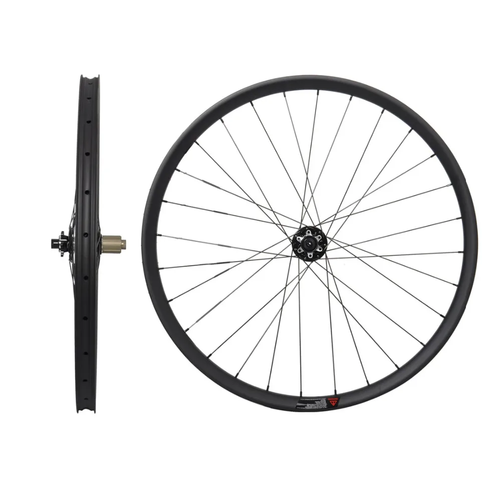 35 мм 27 5 er углеродное MTB колесо через ось 142x12 QR UD матовый диск без зубцов|carbon mtb