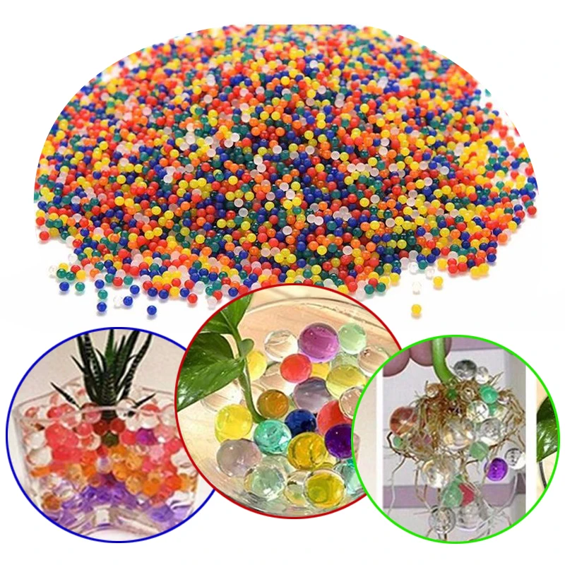 10000 Pcs/Bag Home Decor Pearl Shaped Crystal Soil Water Beads Bio Gel Ball For Flower/Weeding Mud Grow Magic Jelly Balls
10000 Pcs/Bag Home Decor Pearl Shaped Crystal Soil Water Beads Bio Gel Ball For Flower/Weeding Mud Grow Magic Jelly Balls
