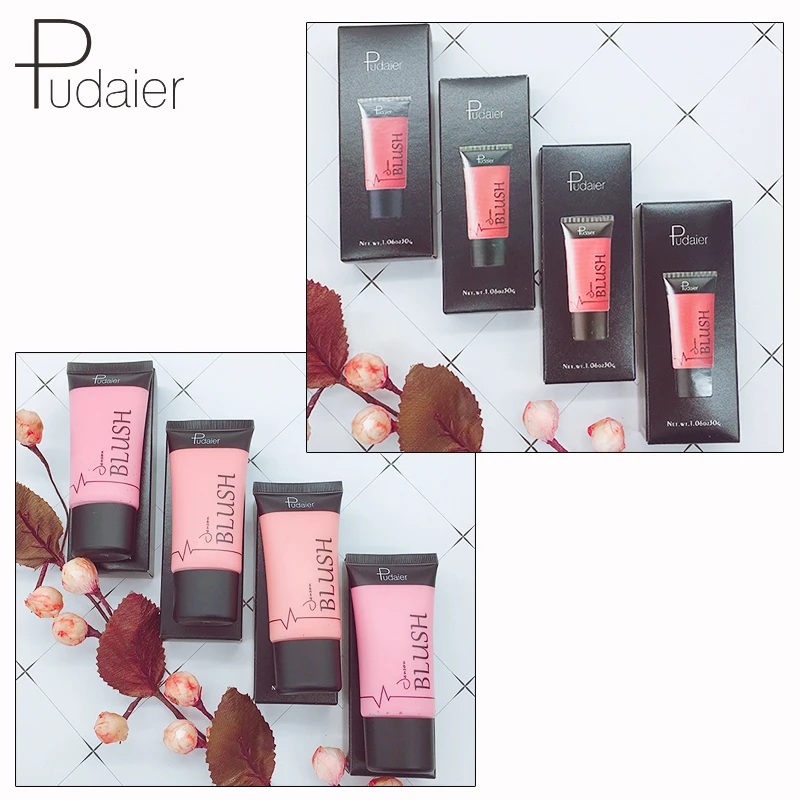 4 Colors Pudaier Long Lasting Liquid Easy To Wear Moisturizing Blush Waterproof Silky Brighter Pink Peach Face Cream Blushes
4 Colors Pudaier Long Lasting Liquid Easy To Wear Moisturizing Blush Waterproof Silky Brighter Pink Peach Face Cream Blushes