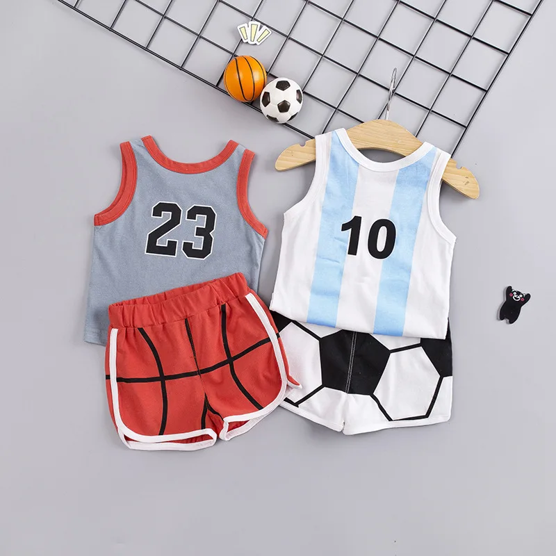 Infant Clothes Toddler Kids Summer Baby Boys Girls Clothing Set Children Sport Kid Suits Tracksuits Cotton Vest + Pants 12M-4T
Infant Clothes Toddler Kids Summer Baby Boys Girls Clothing Set Children Sport Kid Suits Tracksuits Cotton Vest + Pants 12M-4T