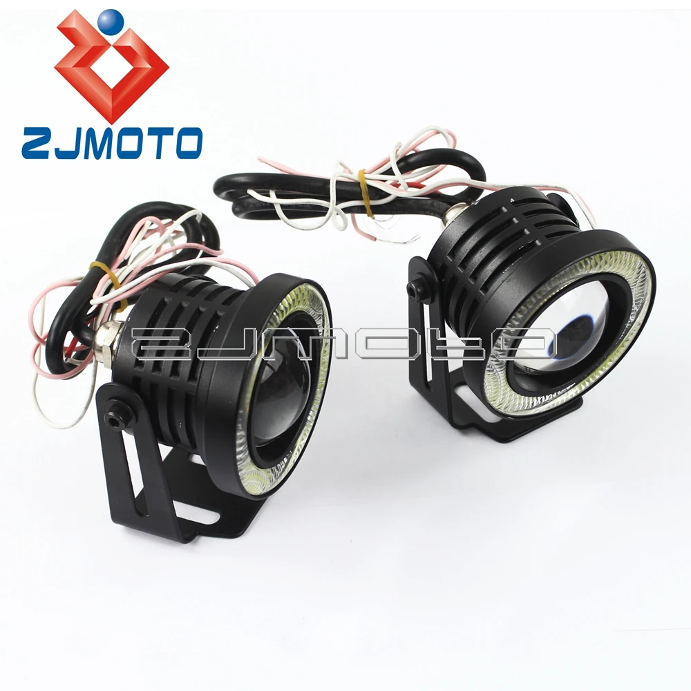Universal Motorcycle Soptlight Bike Car LED Angel Eye Headlight Turn Signal Fog Light Lamp
Universal Motorcycle Soptlight Bike Car LED Angel Eye Headlight Turn Signal Fog Light Lamp