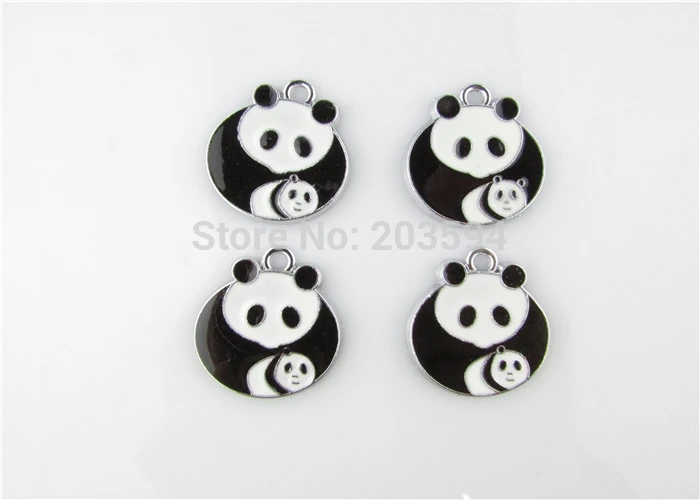 AE06 20pcs Mixed Silver Tone Enamel Panda Charms Pendants Jewelry DIY Jewelry Findings 24*22mm
AE06 20pcs Mixed Silver Tone Enamel Panda Charms Pendants Jewelry DIY Jewelry Findings 24*22mm