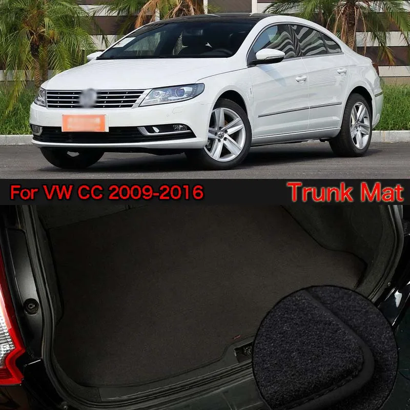 Нейлоновые тканевые моющиеся коврики для багажника автомобиля VW CC 2009 2016|mat mat|mat for