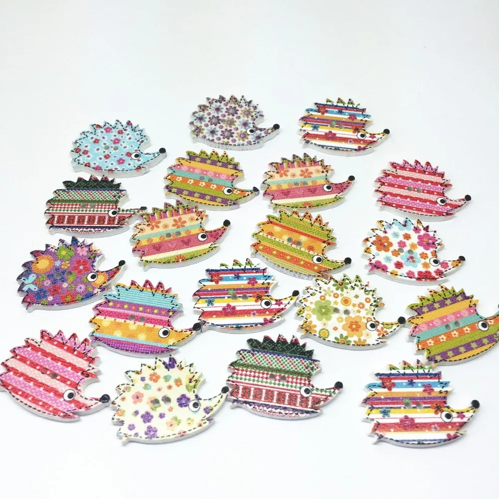 300pcs Mixed Wood Hedgehog Buttons Sewing 2 Holes Button 25x18mm Embellishments Scrapbooking
300pcs Mixed Wood Hedgehog Buttons Sewing 2 Holes Button 25x18mm Embellishments Scrapbooking