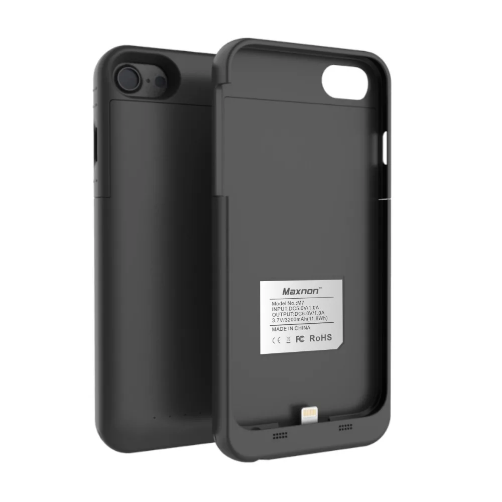 3200mAh/4000mAh Battery Charger Cases For iPhone 7 8/7 Plus External Battery Case Cover Backup Portable PowerBank Rechargeable
3200mAh/4000mAh Battery Charger Cases For iPhone 7 8/7 Plus External Battery Case Cover Backup Portable PowerBank Rechargeable