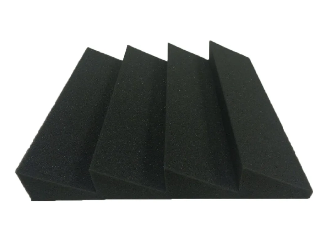 2017 8PCS Wedge Sound Absorber Foam For Studio Room NOT Compressed Packaging Black/Charcoal Color
2017 8PCS Wedge Sound Absorber Foam For Studio Room NOT Compressed Packaging Black/Charcoal Color