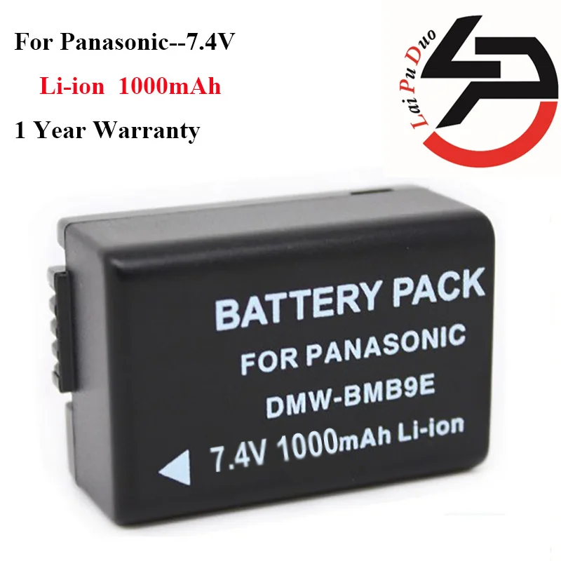 Brand New 1000mah Replacement Camera Battery for Panasonic DMW-BMB9E DMW-BMB9GK DMC-FZ100GK DMC-FZ150 DMC-FZ47 DMC-FZ48
Brand New 1000mah Replacement Camera Battery for Panasonic DMW-BMB9E DMW-BMB9GK DMC-FZ100GK DMC-FZ150 DMC-FZ47 DMC-FZ48