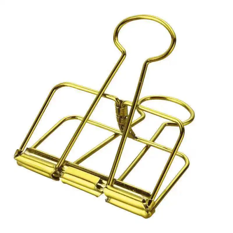 51mm 6pcs rose gold hollowed out design binder clip for office school paper organizer stationery supply decorative metal clips
51mm 6pcs rose gold hollowed out design binder clip for office school paper organizer stationery supply decorative metal clips