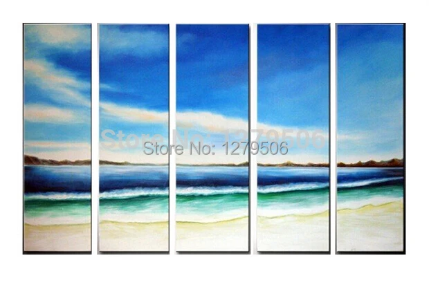 Hand Painted Modern Abstract Seascape Painings On Canvas Handcraft Seaside Landscape Oil Paintng Wall Decor Art For Home
Hand Painted Modern Abstract Seascape Painings On Canvas Handcraft Seaside Landscape Oil Paintng Wall Decor Art For Home