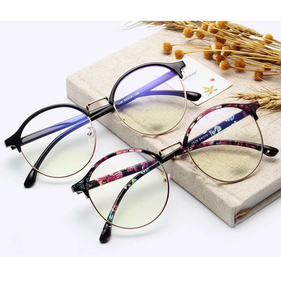 Fashion Anti Blue Light Round Frame Eyeglasses Retro Men Women Computer Eye Glasses Clear Eyewear Frames
Fashion Anti Blue Light Round Frame Eyeglasses Retro Men Women Computer Eye Glasses Clear Eyewear Frames