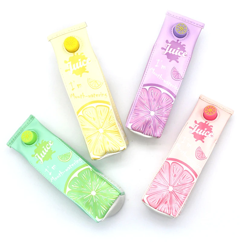 Cute Creative Fruit Juice Pencil Case Canvas Pencil Bag Pen Box stationery school supplies For Kids Gift color random
Cute Creative Fruit Juice Pencil Case Canvas Pencil Bag Pen Box stationery school supplies For Kids Gift color random