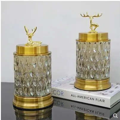 Beautiful crystal glass crafts, Christmas deer, candy jars, storage jars, living room decorations
Beautiful crystal glass crafts, Christmas deer, candy jars, storage jars, living room decorations