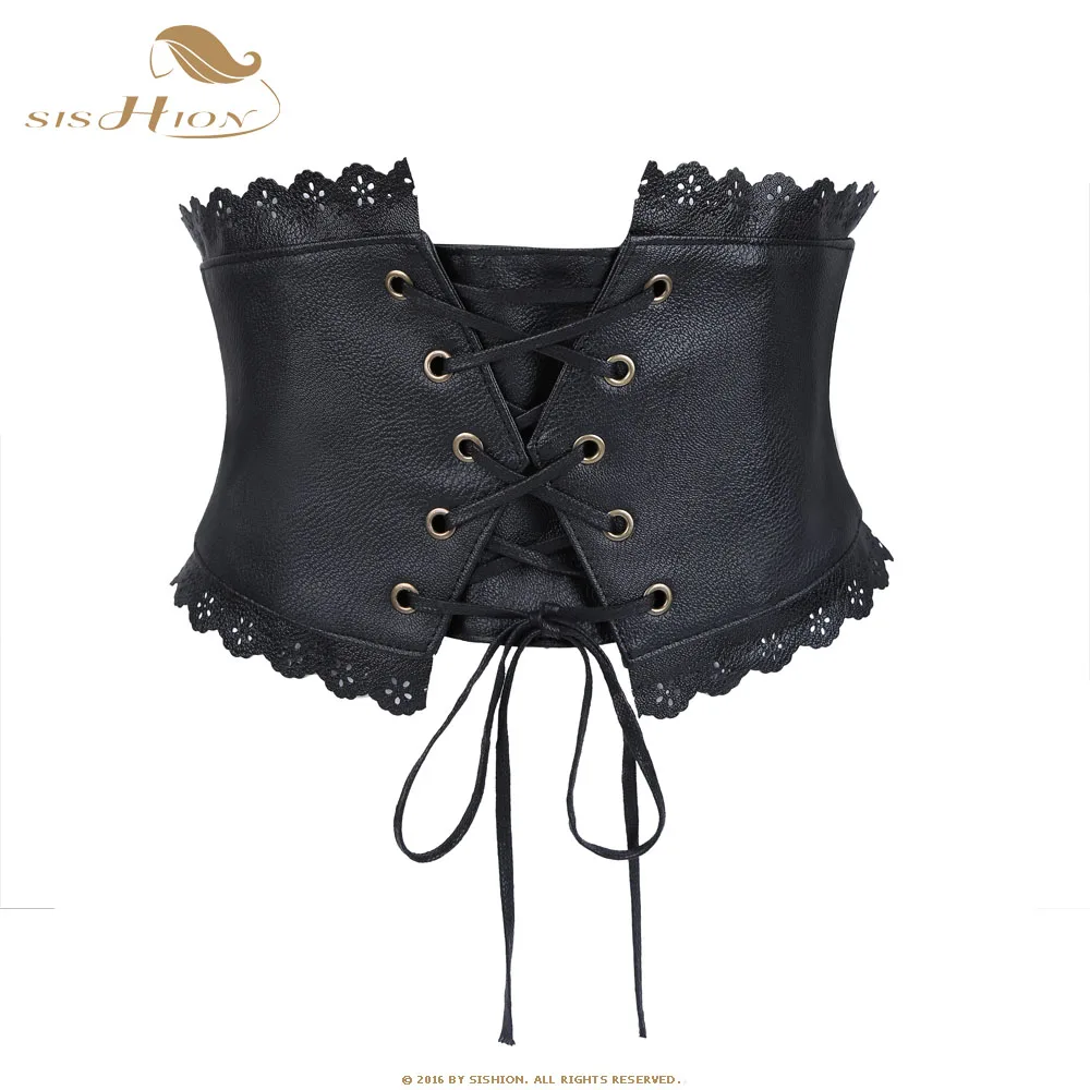 SISHION 68-104cm Women Stretch Elastic Belt Retro Vintage Wide Bandage Waistband Leather Black Waist Belt Corset VB0013
SISHION 68-104cm Women Stretch Elastic Belt Retro Vintage Wide Bandage Waistband Leather Black Waist Belt Corset VB0013