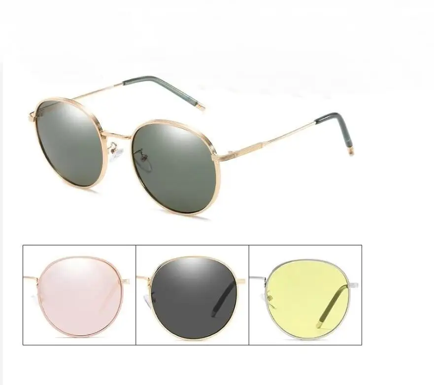 New Brand Designer Classic Polarized Round Sunglasses Men Small Vintage Retro John Lennon Glasses Women Driving Metal Eyewear
New Brand Designer Classic Polarized Round Sunglasses Men Small Vintage Retro John Lennon Glasses Women Driving Metal Eyewear