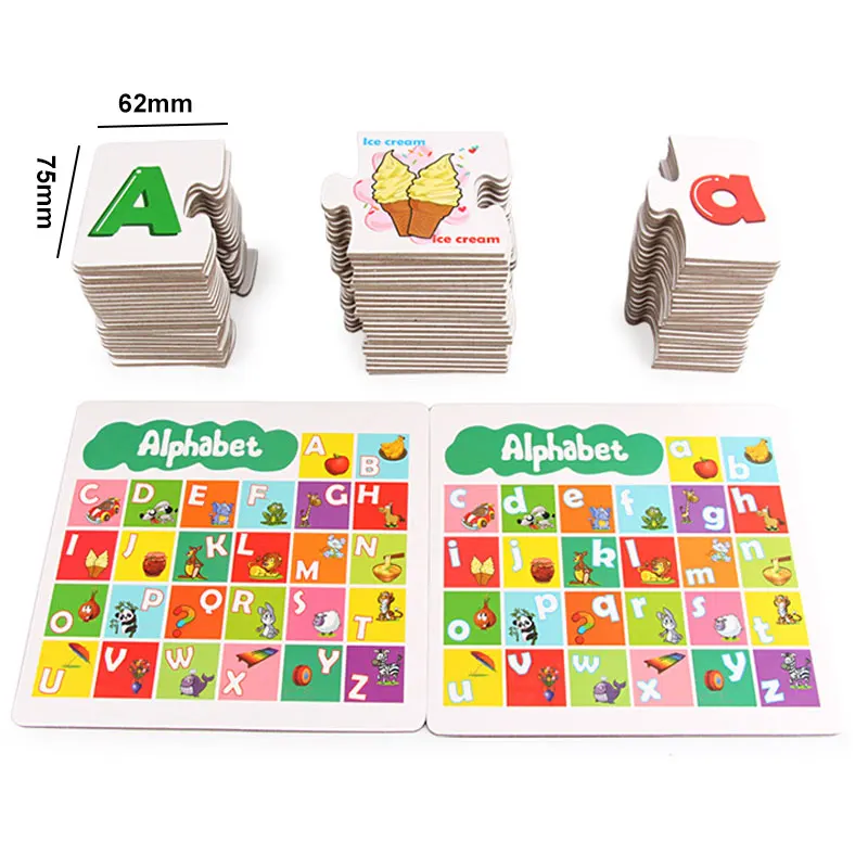 Montessori Language Material Cards Alphabet Words Learning Matching Card Educational Toys For Children Recognition Cards YD1964H
Montessori Language Material Cards Alphabet Words Learning Matching Card Educational Toys For Children Recognition Cards YD1964H