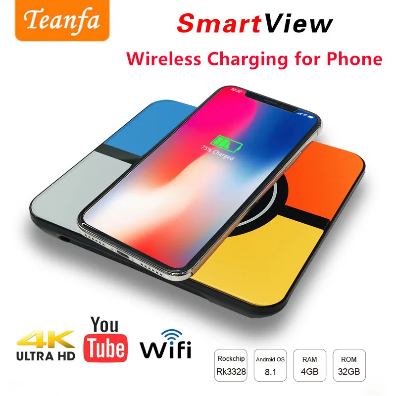ТВ коробка RK3328 Android 8 1 4 Гб оперативной памяти 32 встроенной KD 18 0 2 ГГц Wi Fi 100 M LAN K H.265