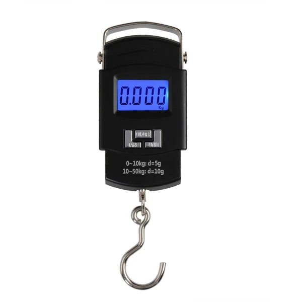 50KG/5g LCD Screen Backlight Digital Scale Hanging Hook Electronic Handle Pocket Luggage Scale Portable Weight Balanza Scales
50KG/5g LCD Screen Backlight Digital Scale Hanging Hook Electronic Handle Pocket Luggage Scale Portable Weight Balanza Scales