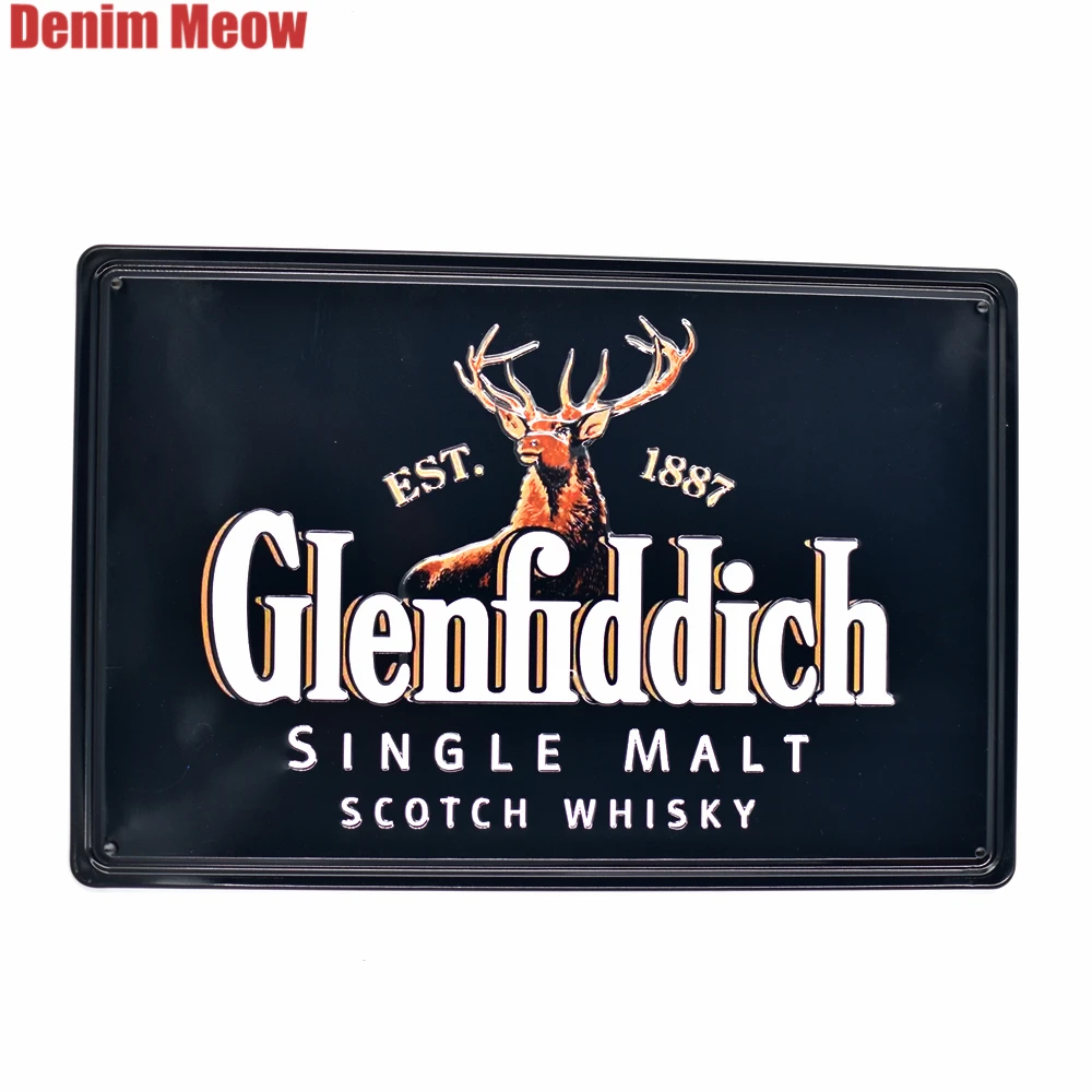 Famous Whisky Vintage Embossed Metal Tin Signs Casino Bar Pub Decorative Plates Wall Stickers Black BEER Plaque Art Poster SS4
Famous Whisky Vintage Embossed Metal Tin Signs Casino Bar Pub Decorative Plates Wall Stickers Black BEER Plaque Art Poster SS4