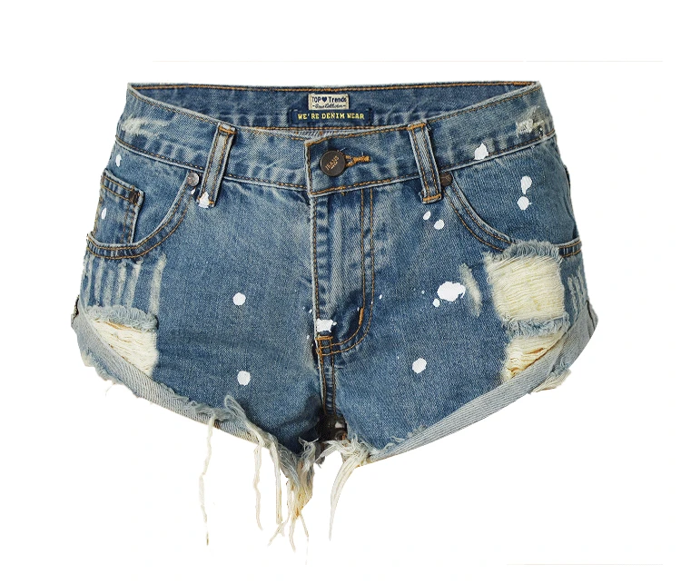 New Hippie character of irregular paint points in Bermuda worn out after washing do old bag waist jean shorts
New Hippie character of irregular paint points in Bermuda worn out after washing do old bag waist jean shorts