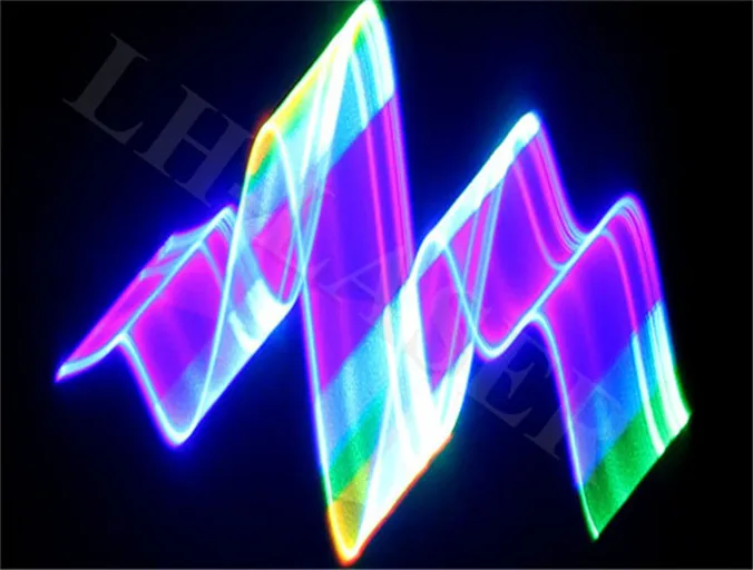 Потрясающий 2 Вт 3D лазерный свет/2 RGB Полноцветный rgb лазерсветильник с 2d/3d