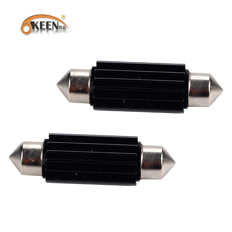 Автомобильная светодиодная лампа OKEEN 2 шт. Canbus гирлянда 42 мм 6smd 5050 6000K белая