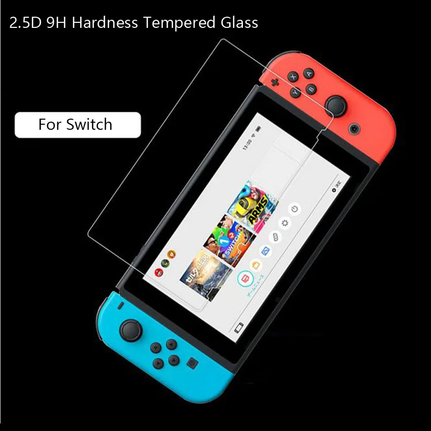 Ультрапрозрачная защитная пленка из закаленного стекла для Nintendo Switch NS Console 2017, 10 шт., с защитой от царапин, Full HD, 9H
Ультрапрозрачная защитная пленка из закаленного стекла для Nintendo Switch NS Console 2017, 10 шт., с защитой от царапин, Full HD, 9H