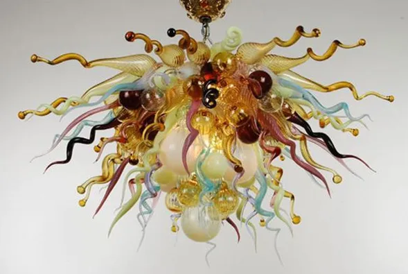 Antique Style Multicolored Chandelier Home Hotel Art Decor Hand Blown Glass Crystal Chandelier
Antique Style Multicolored Chandelier Home Hotel Art Decor Hand Blown Glass Crystal Chandelier