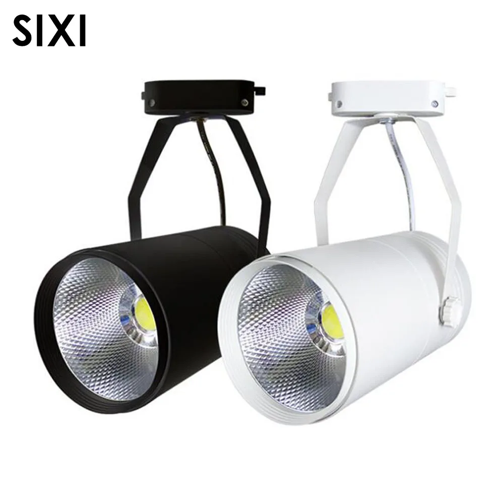 X10 Led COB tracking light 5W7W12W15W20W30W lamp clothing store ceiling spotlights led track spot guide lights | Лампы и освещение
