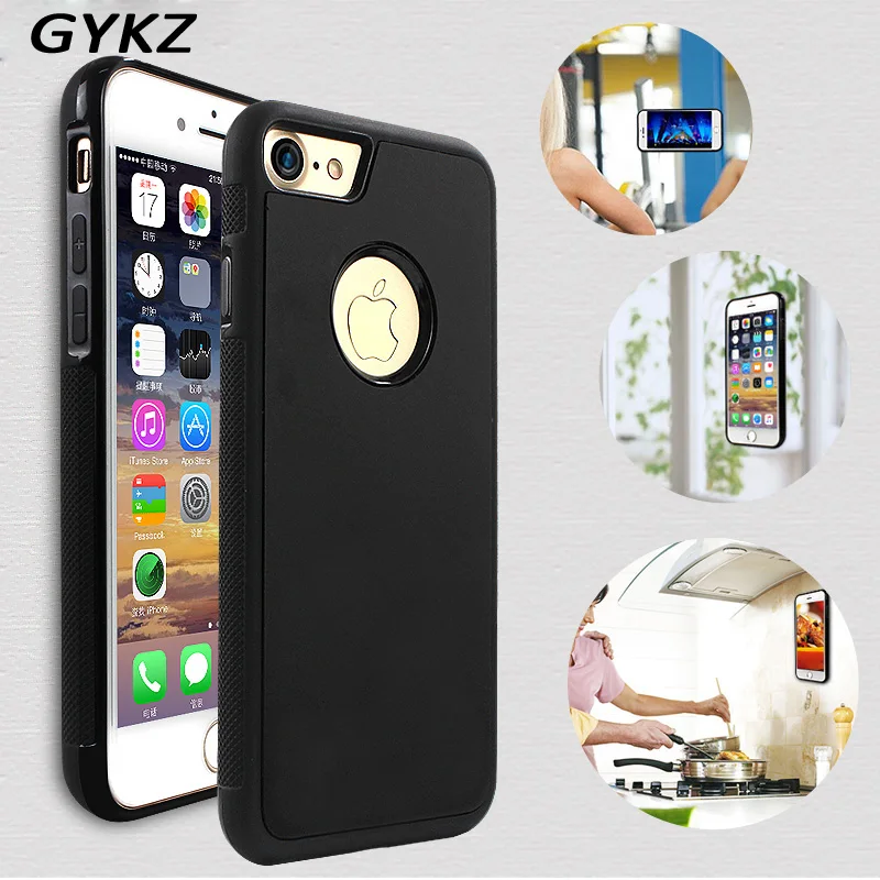 GYKZ антигравитационный чехол для телефона iPhone 6 6S Plus 5S SE 7 8 X Fundas Conque|anti-gravity phone case|case