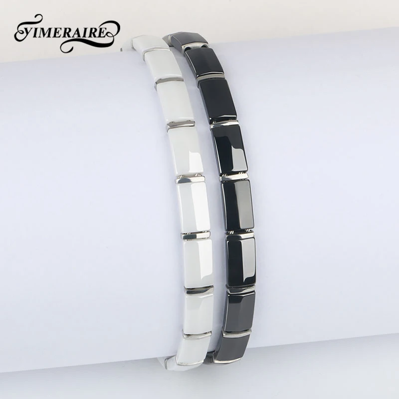 Elegant Women Bracelets Made By Healthy Smooth Ceramic Classic Black White Never Fade Anniversary Gifts Fashion Jewelry Bangles
Elegant Women Bracelets Made By Healthy Smooth Ceramic Classic Black White Never Fade Anniversary Gifts Fashion Jewelry Bangles
