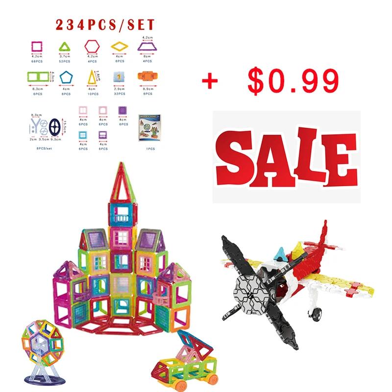 BD Magnetic building block puzzle STEAM educational magic toys for kids 234PCS Educational Games Magnetic Building Tiles Toys
BD Magnetic building block puzzle STEAM educational magic toys for kids 234PCS Educational Games Magnetic Building Tiles Toys