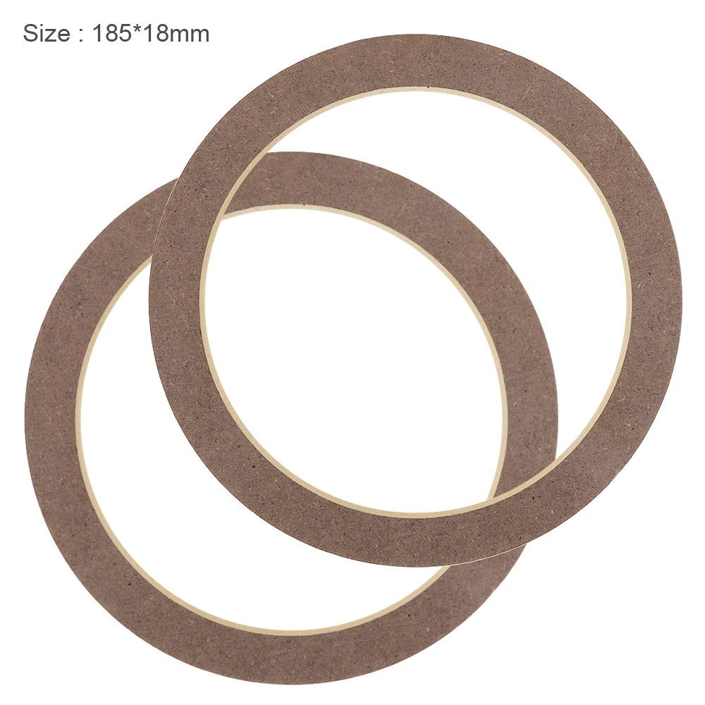 Universal 2pcs 6.5" Inch Wooden Car Speaker Pad Horn Pad Waterproof Quake Proof Plastic Rubber Gasket Suitable for Cars
Universal 2pcs 6.5" Inch Wooden Car Speaker Pad Horn Pad Waterproof Quake Proof Plastic Rubber Gasket Suitable for Cars
