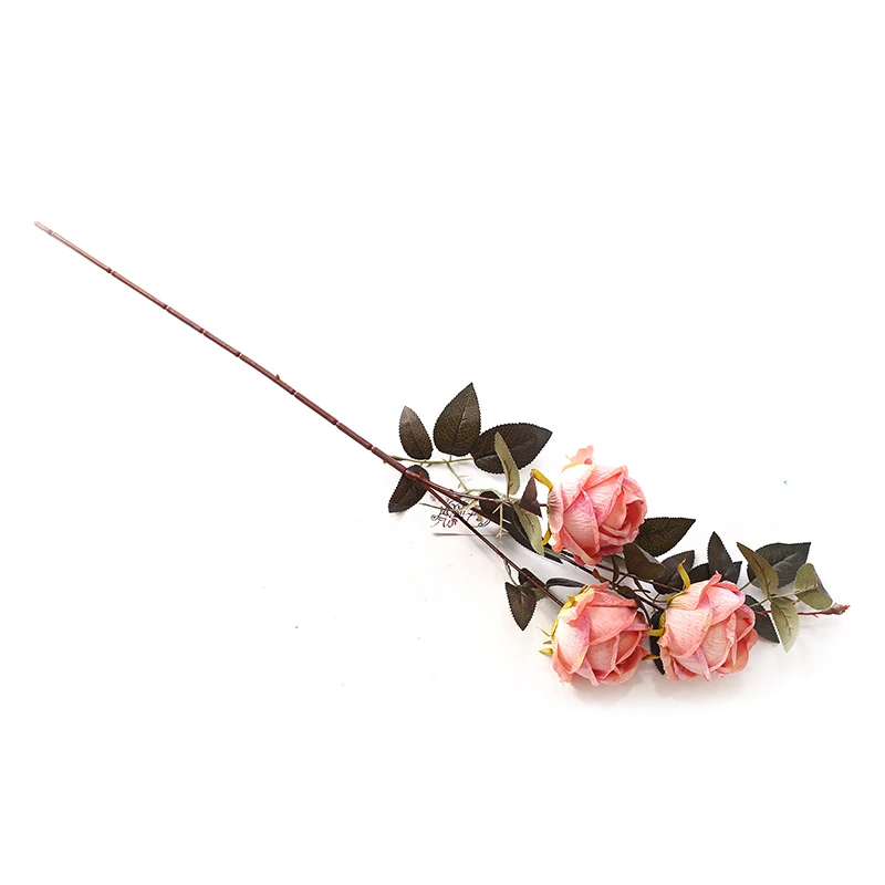 3 heads/bunch)Artificial Flowers rose For Wedding Decoration Birthday Party Crafts Bouquet Floral Buds silk flower
3 heads/bunch)Artificial Flowers rose For Wedding Decoration Birthday Party Crafts Bouquet Floral Buds silk flower