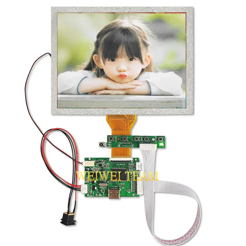 8 inch EJ080NA-05A EJ080NA-05B Display Panel 800x600 TFT LCD Screen Module AT080TN52 V.1 hdm i Controller Board Driver
8 inch EJ080NA-05A EJ080NA-05B Display Panel 800x600 TFT LCD Screen Module AT080TN52 V.1 hdm i Controller Board Driver