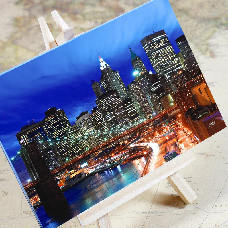 6Pcs/Set "Charming City Series - New York" Urban landscape Postcard /Greeting Card/Birthday Card/Christmas gifts
6Pcs/Set "Charming City Series - New York" Urban landscape Postcard /Greeting Card/Birthday Card/Christmas gifts