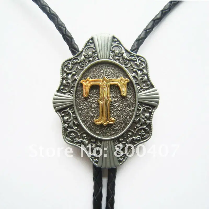 Brand New Retail Western Original Letter T New Bolo Tie Factory Direct Free Shipping BOLOTIE-WT078T
Brand New Retail Western Original Letter T New Bolo Tie Factory Direct Free Shipping BOLOTIE-WT078T