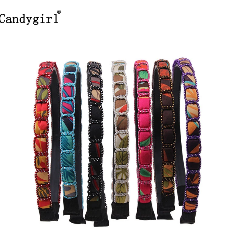 7pcs Polyester Headwear Headdress Bohemia Headbands Children Hair Accessories Kid Women Hairband Polyester Plastic Hair Band DIY
7pcs Polyester Headwear Headdress Bohemia Headbands Children Hair Accessories Kid Women Hairband Polyester Plastic Hair Band DIY